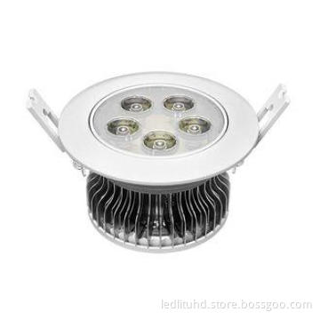 Indoor Epistar LED Ceiling Downlights , 5 Watt 45View Angle